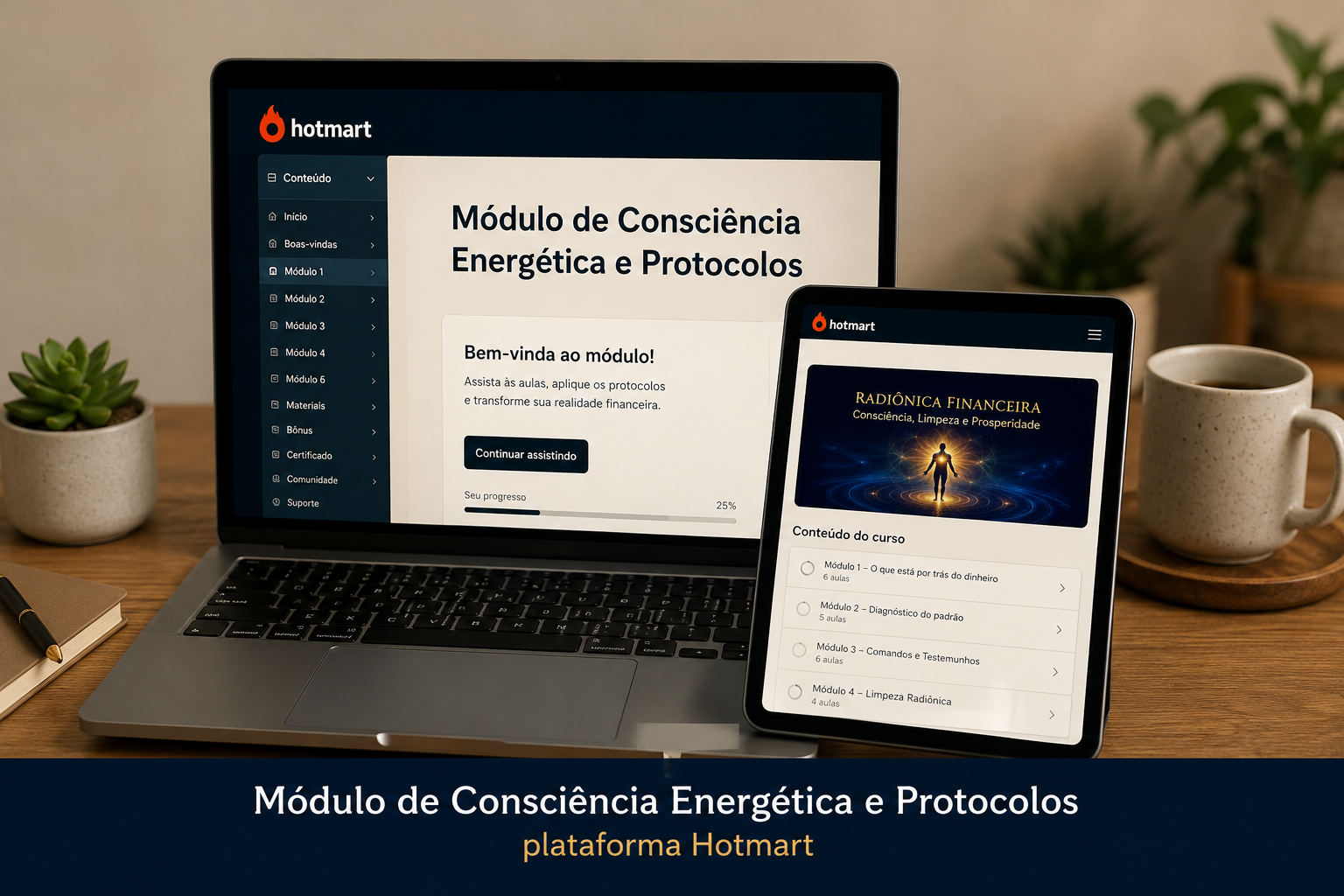 Módulo de Consciência Energética e Protocolos com Comandos
