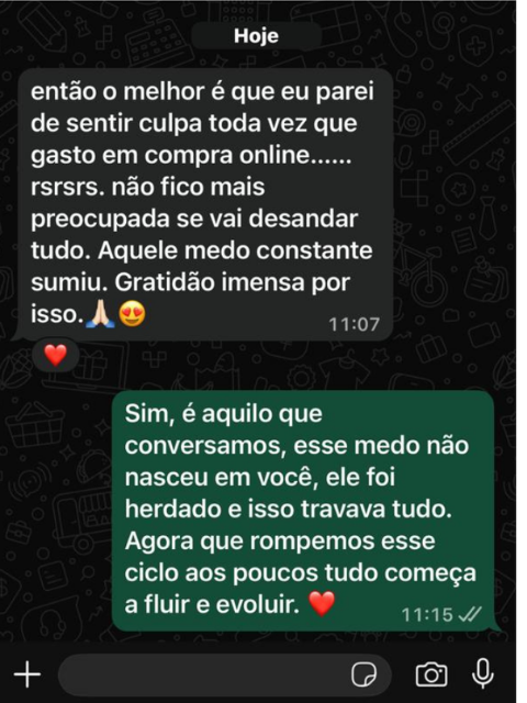 Depoimento, medo constante sumiu após o Desafio