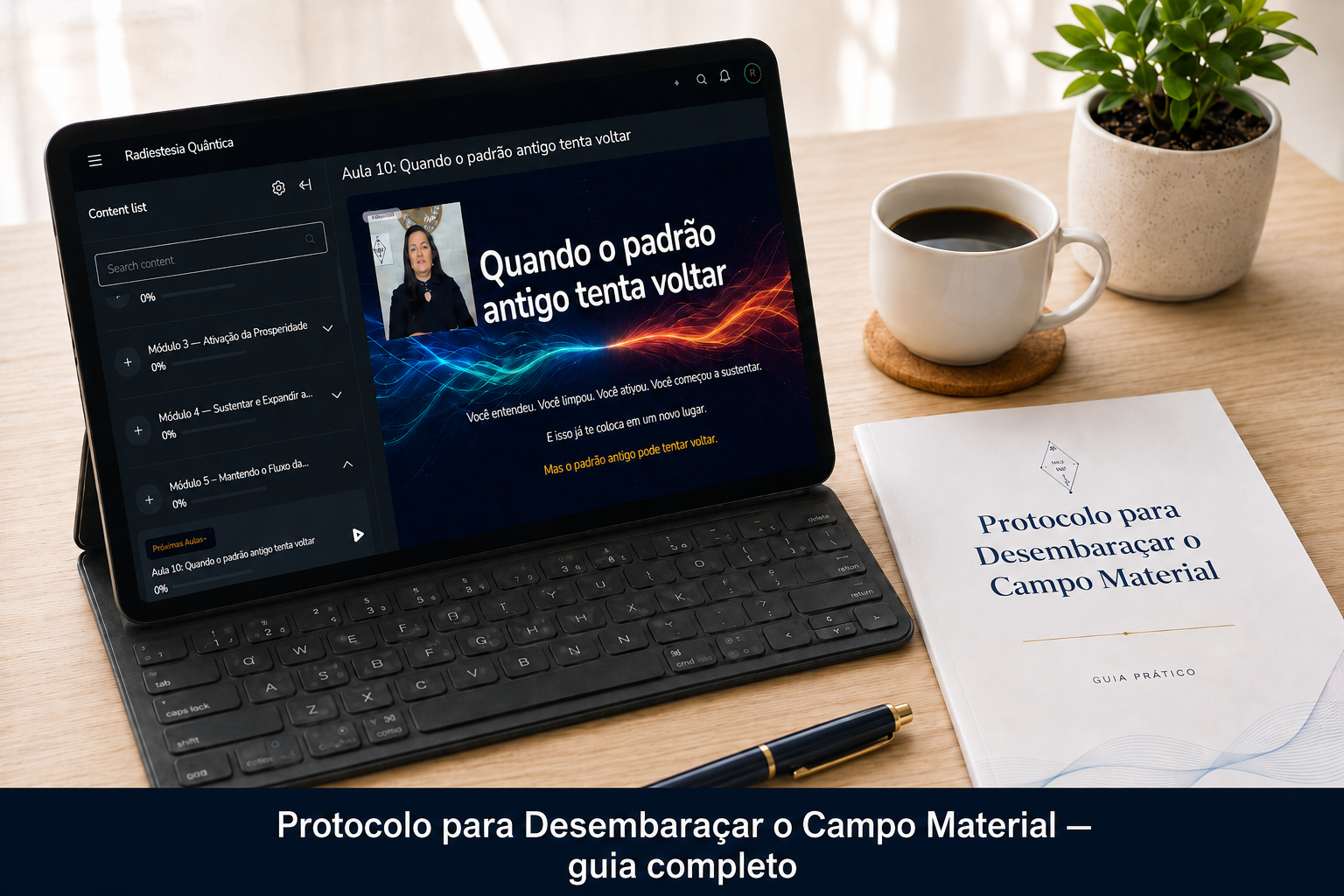 Protocolo para Desembaraçar o Campo Material